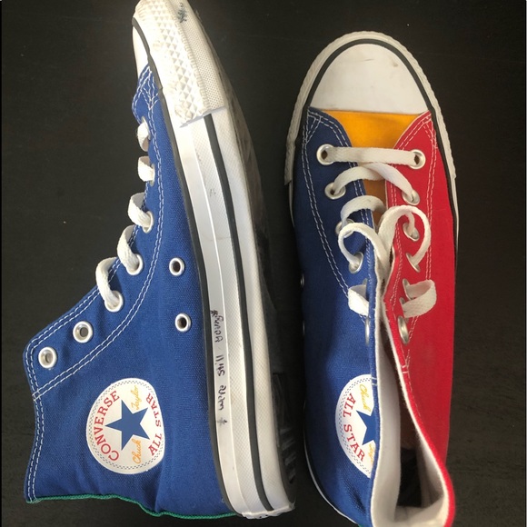 chuck taylor color block